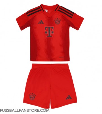 Bayern Munich Replik Heimtrikot Kinder 2024-25 Kurzarm (+ Kurze Hosen)